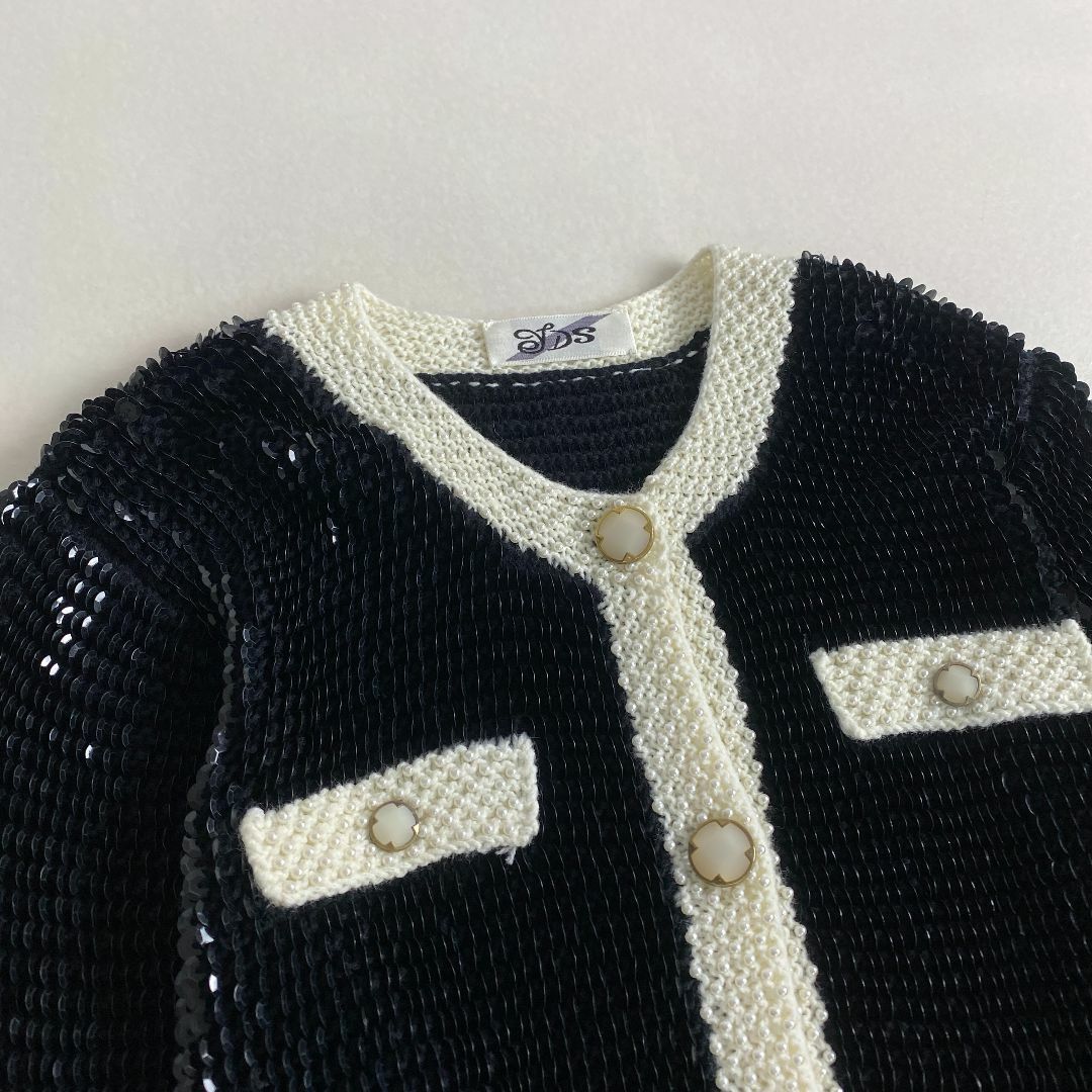 VINTAGE - ヴィンテージ カーディガン スパンコール ビース VINTAGE - ヴィンテージ カーディガン スパンコール ビース