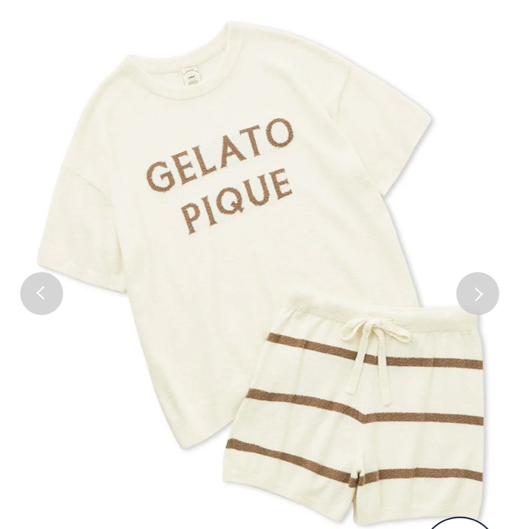 gelato pique - 新品タグ袋付きムーズィーロゴジャガードプル gelato pique - 新品タグ袋付きムーズィーロゴジャガードプル