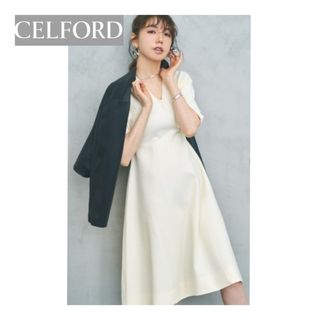 CELFORD - セルフォードcelfordレースドッキングワンピース石原 CELFORD - セルフォードcelfordレースドッキングワンピース石原
