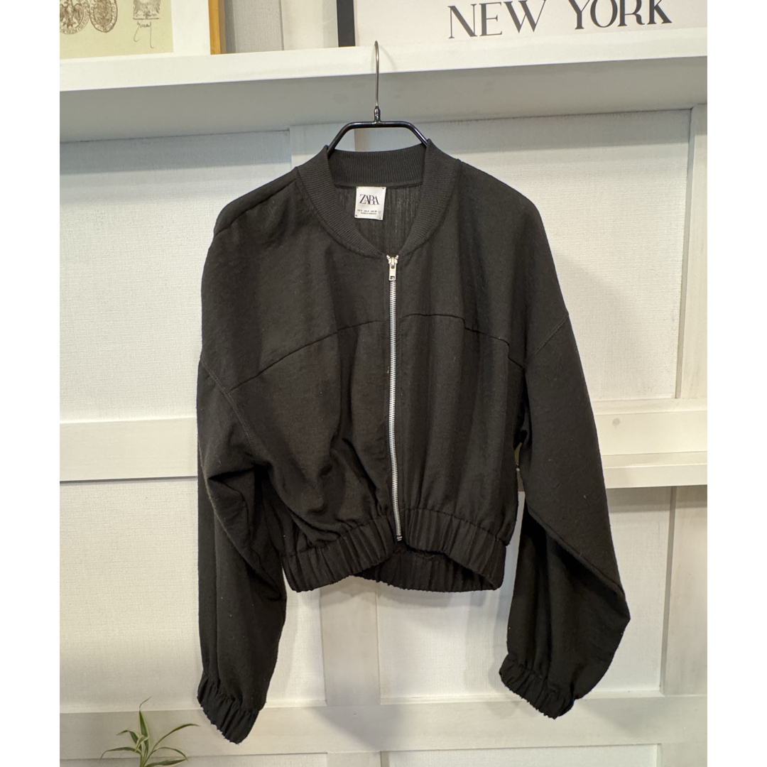 ZARA - ZARA ショートジャケットの通販 by レイ's shop|ザラ ZARA - ZARA ショートジャケットの通販 by レイ's shop|ザラ