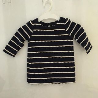 ベビーギャップ(babyGAP)のbabygapボーダーチュニック(シャツ/カットソー)