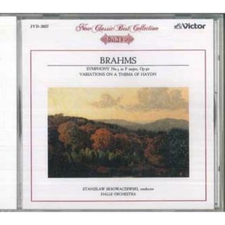 CD Stanislaw Skrowaczewski, Halle ブラームス : 交響曲第3番, ハイドンの主題による変奏 JVD2027 VICTOR /00110(クラシック)