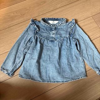 エイチアンドエム(H&M)のブラウス　女の子100〜110(ブラウス)
