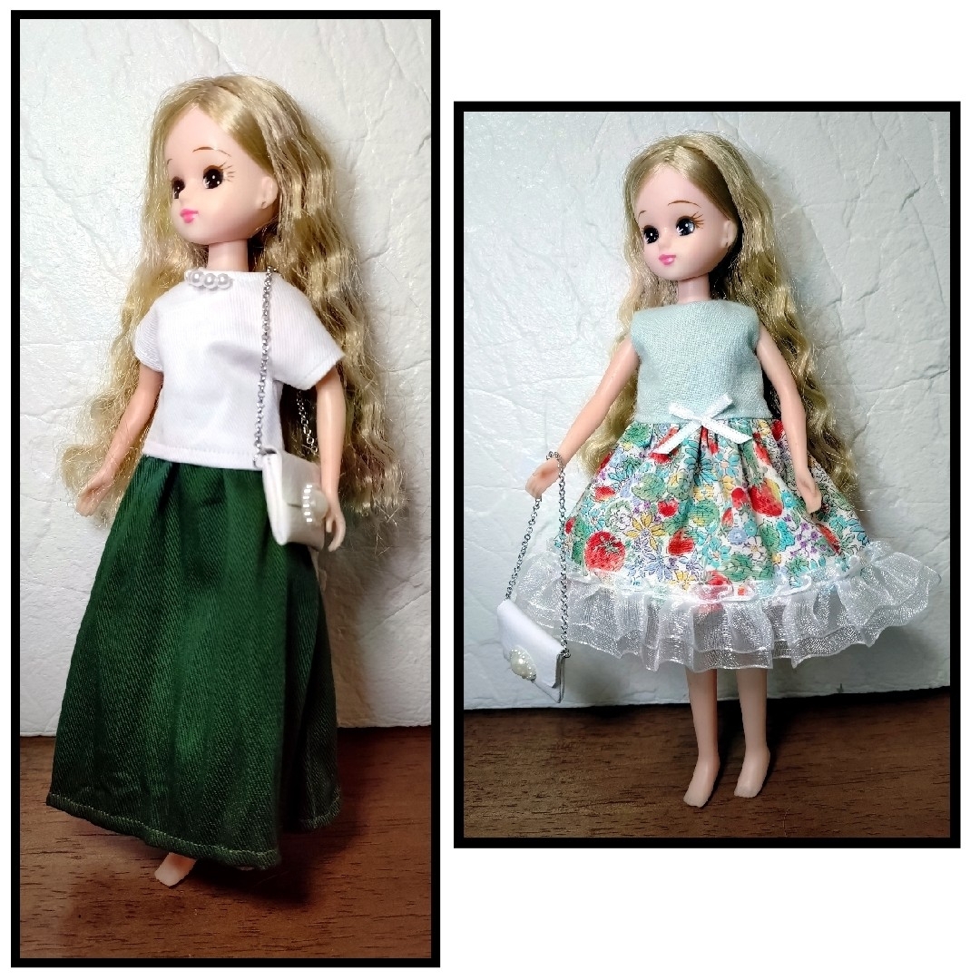 リカちゃん 服 ハンドメイド 着回しコーデセットの通販 by リカちゃん 服 ハンドメイド 着回しコーデセットの通販 by