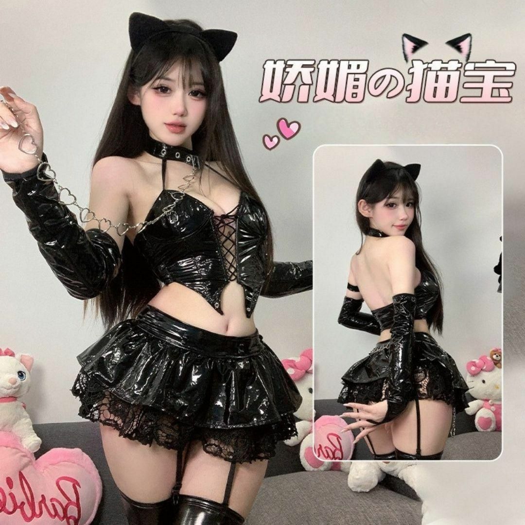 セクシー 小悪魔 ドレス一式 デビル 1037 コスプレ 光沢 セクシー 小悪魔 ドレス一式 デビル 1037 コスプレ 光沢