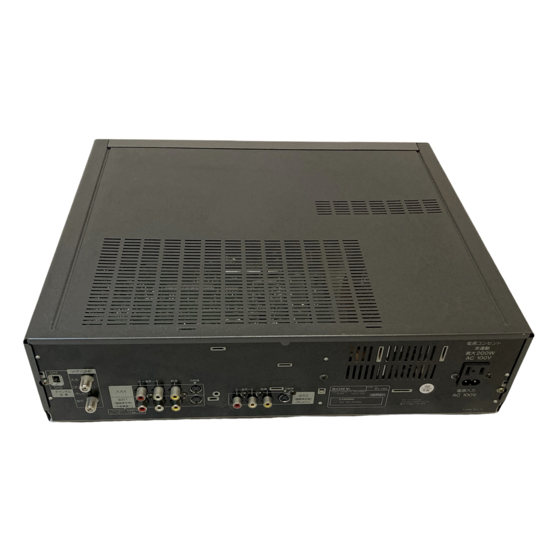 SONY - 【動作良好】Hi8 VHS ダブルデッキ 8mm ビデオデッキ WV SONY - 【動作良好】Hi8 VHS ダブルデッキ 8mm ビデオデッキ WV