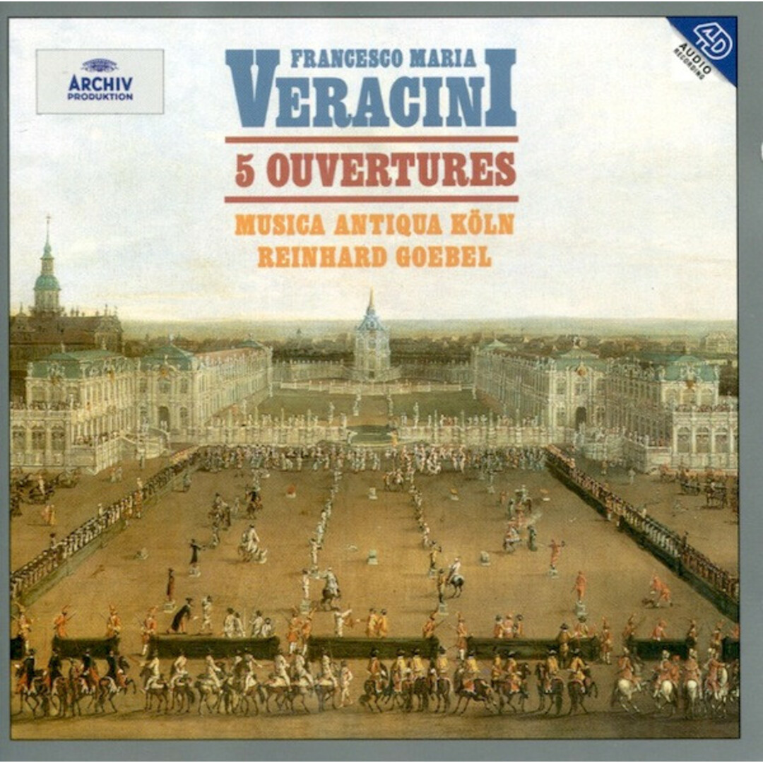 CD Francesco Maria Veracini 5 Ouvertures 4399372 Archiv Produktion /00110 エンタメ/ホビーのCD(クラシック)の商品写真