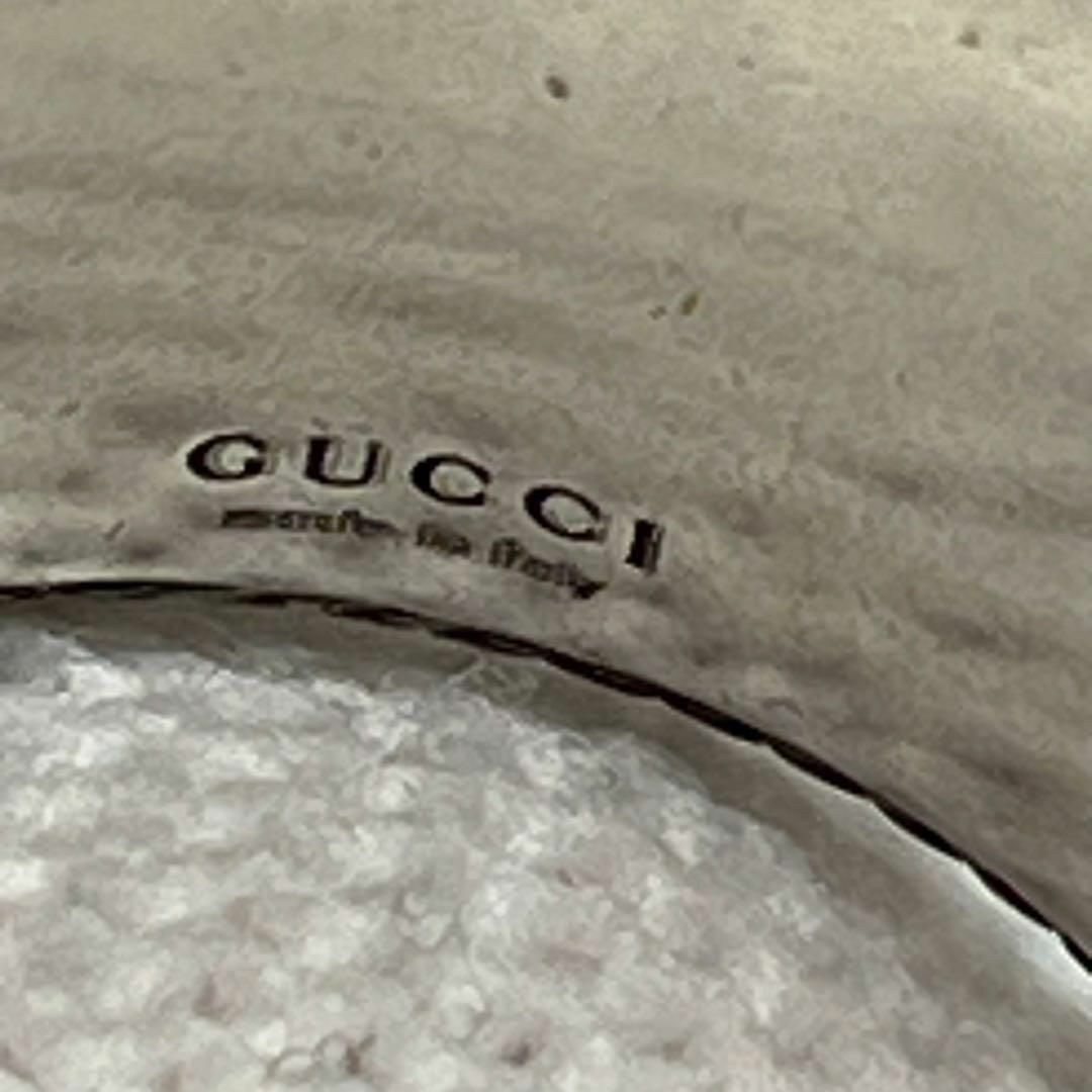 GUCCI - GUCCI 蛇 スネーク ダブルG 17号 リング 指輪 044516の GUCCI - GUCCI 蛇 スネーク ダブルG 17号 リング 指輪 044516の