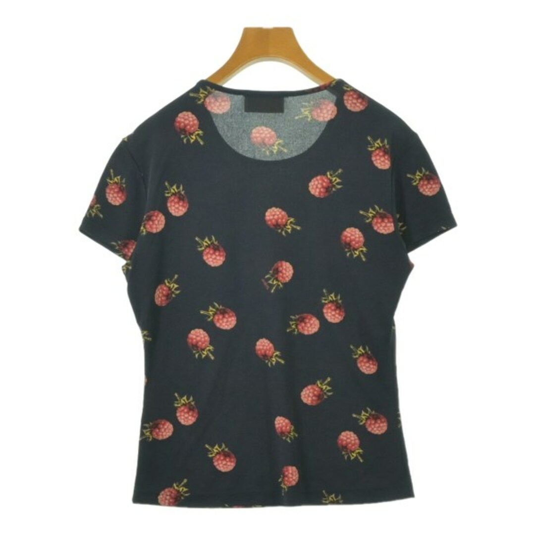KRIZIA - KRIZIA クリッツア Tシャツ・カットソー M 黒x赤(総柄 KRIZIA - KRIZIA クリッツア Tシャツ・カットソー M 黒x赤(総柄