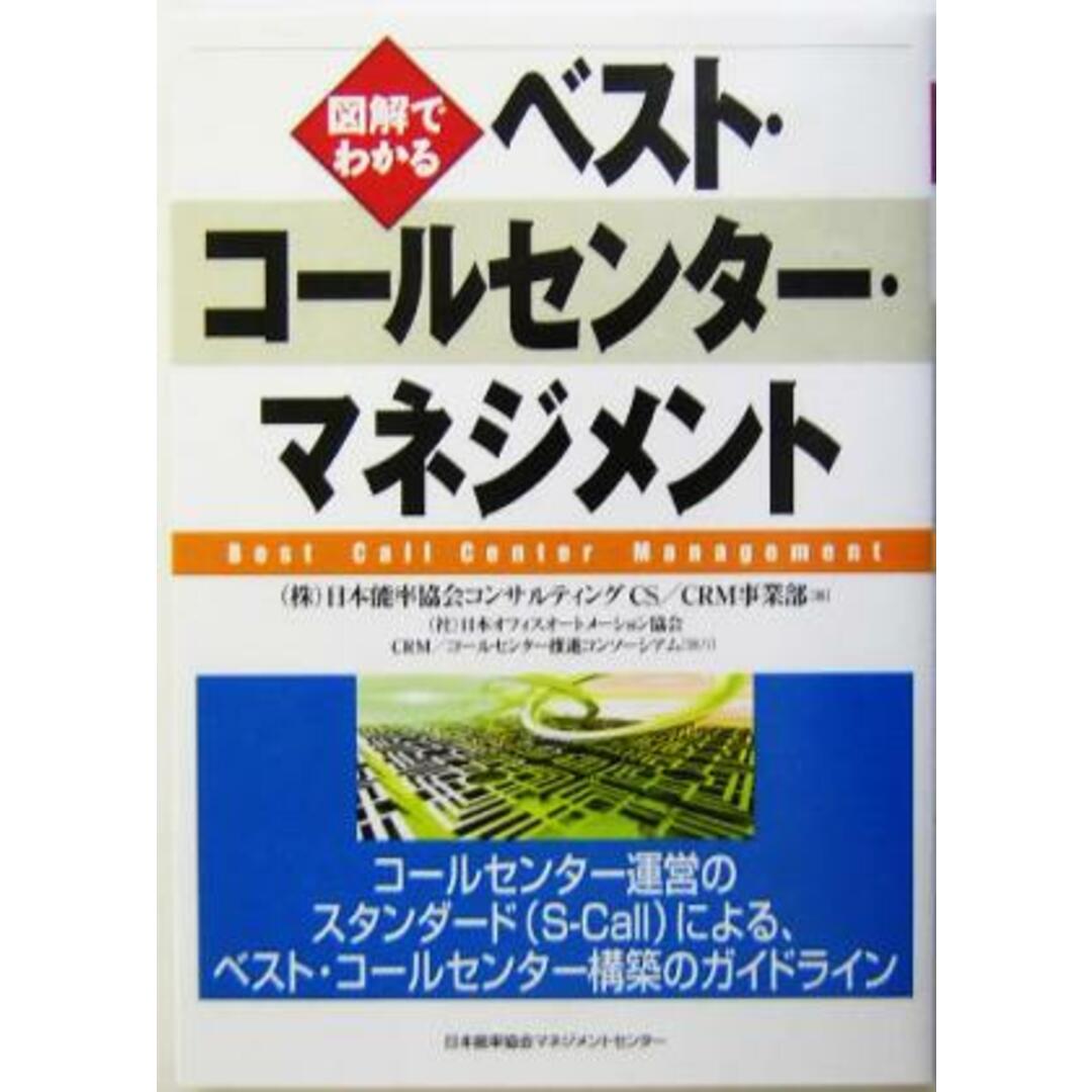 図解でわかるベスト・コールセンター・マネジメント/日本能率協会コンサルティングCSCRM事業部(著者) エンタメ/ホビーの本(ビジネス/経済)の商品写真