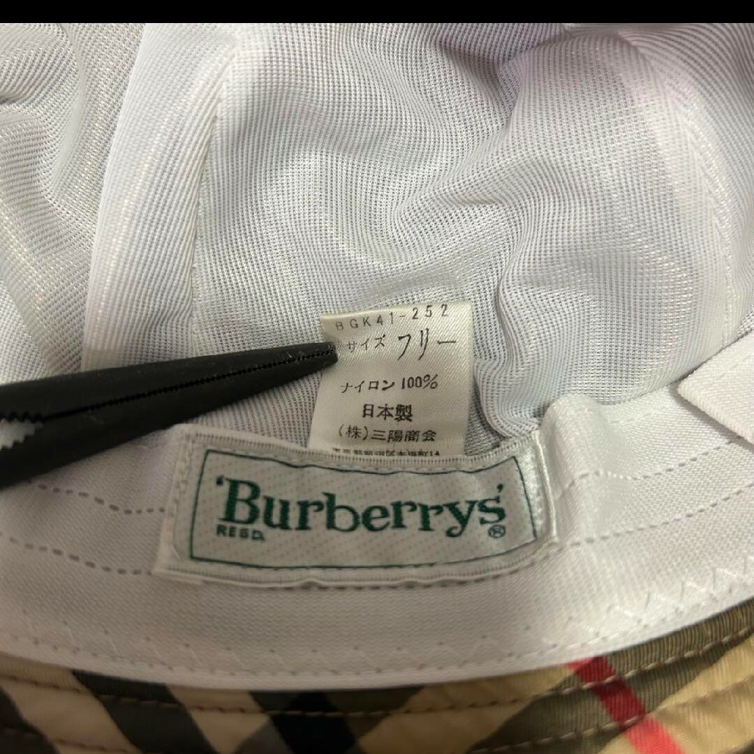 BURBERRY - バーバリー バケットハット 新品未使用品の通販 by BURBERRY - バーバリー バケットハット 新品未使用品の通販 by