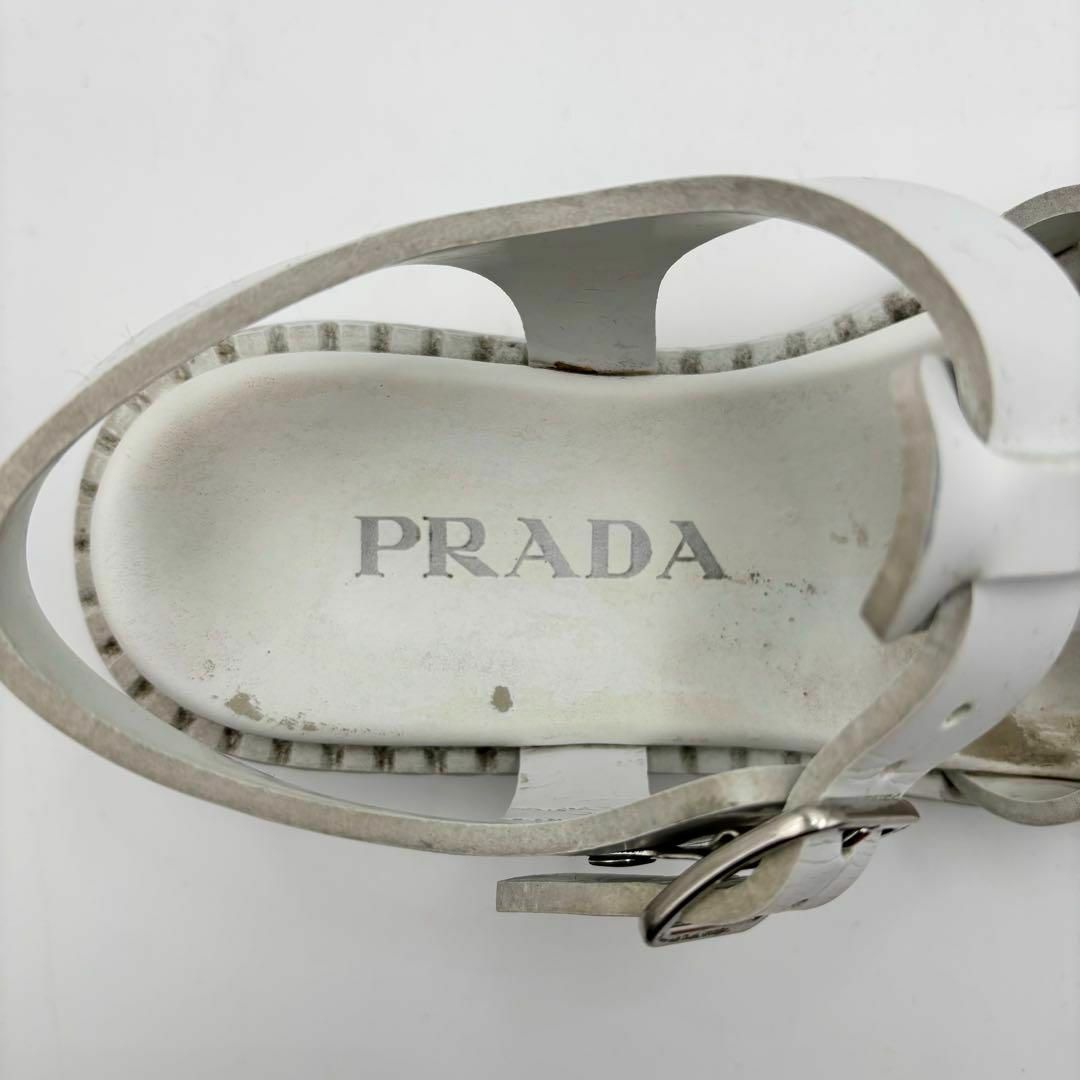 PRADA - プラダ ラバーサンダル モノリス 37 レディース PRADA - プラダ ラバーサンダル モノリス 37 レディース