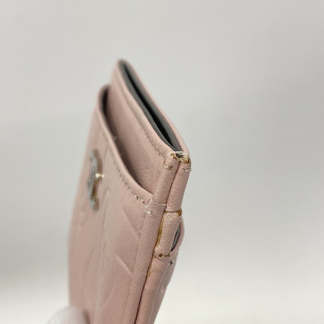 CHANEL - 【5db3109】シャネル カードケース カメリア CHANEL - 【5db3109】シャネル カードケース カメリア