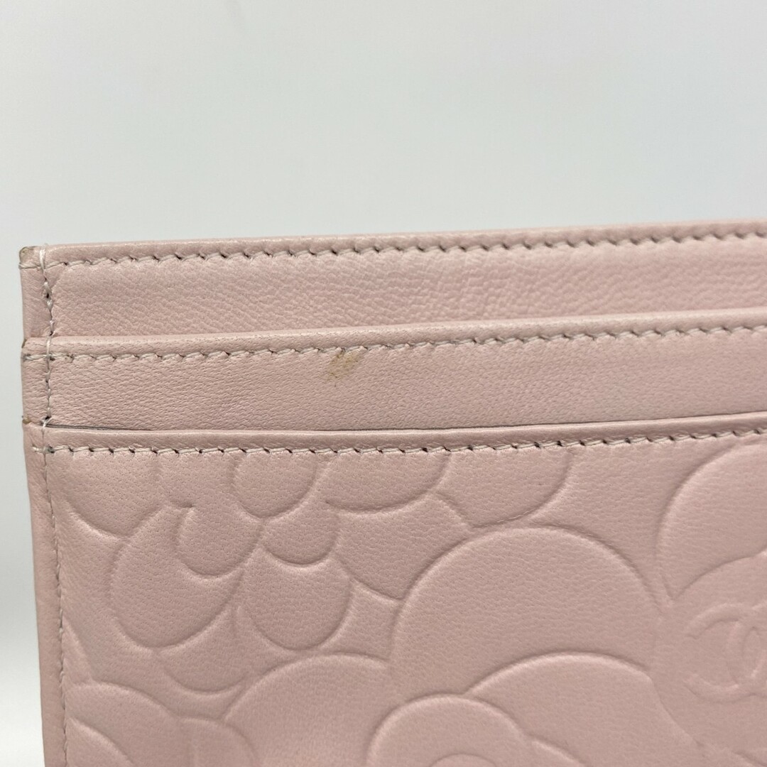 CHANEL - 【5db3109】シャネル カードケース カメリア CHANEL - 【5db3109】シャネル カードケース カメリア