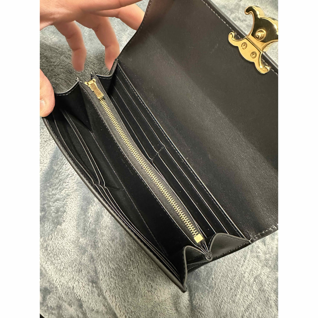 CELINE - CELINE トリオンフ 長財布 レディースの通販 by CELINE - CELINE トリオンフ 長財布 レディースの通販 by