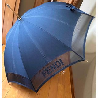 FENDI - 未使用/タグ付 FENDI ズッカ アンブレラ 長傘 FFロゴ FENDI - 未使用/タグ付 FENDI ズッカ アンブレラ 長傘 FFロゴ