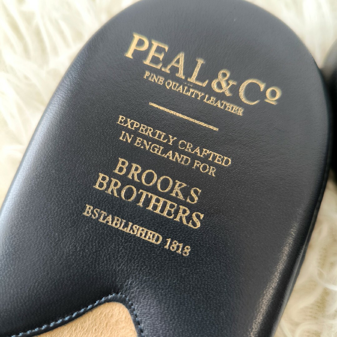 Brooks Brothers - BROOKS BROTHERS ルームシューズ PEAL&CO Brooks Brothers - BROOKS BROTHERS ルームシューズ PEAL&CO
