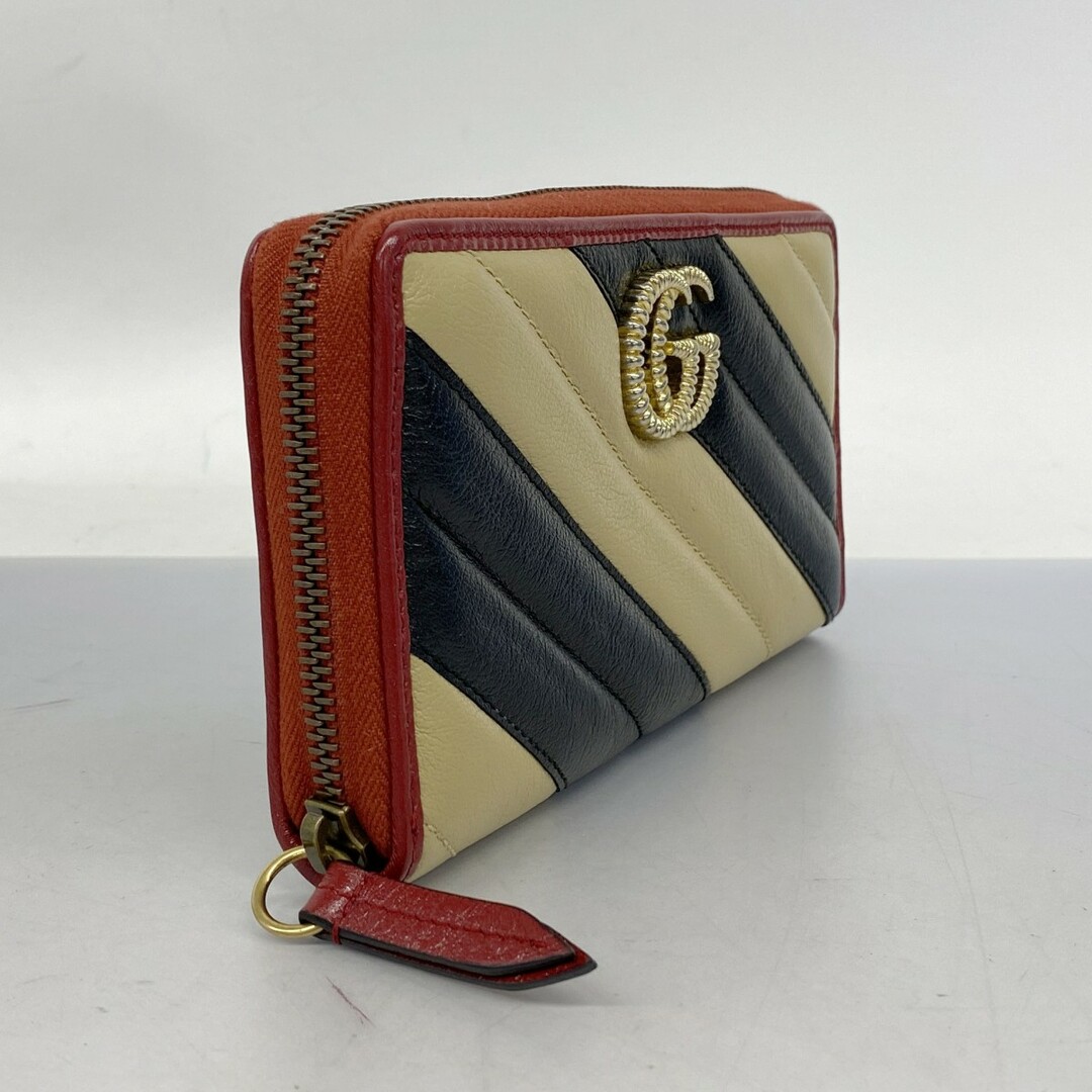 GUCCI - 【5db3208】グッチ 長財布 GGマーモント 573810 レザー GUCCI - 【5db3208】グッチ 長財布 GGマーモント 573810 レザー