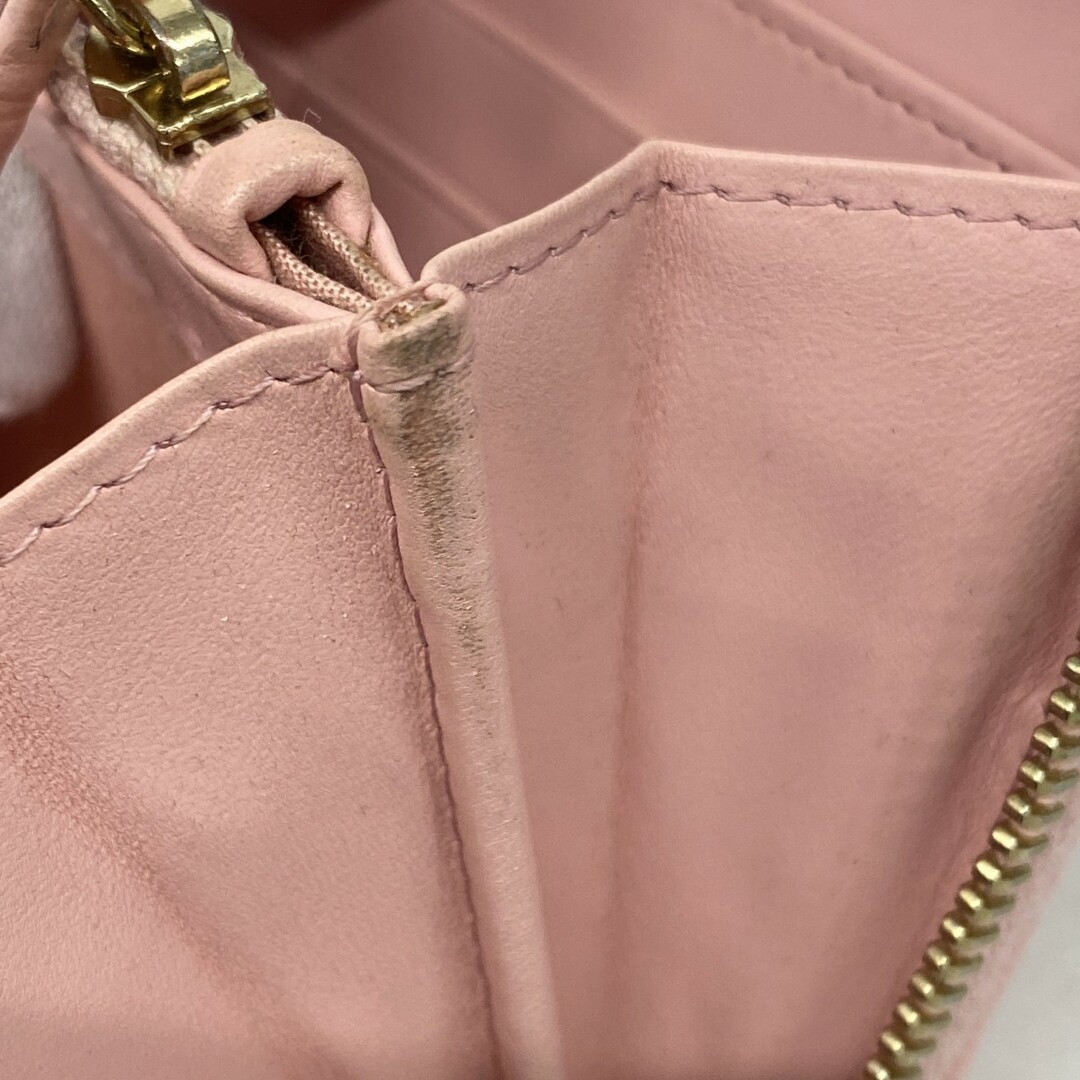 CHANEL - 【5db3223】シャネル 長財布 カメリア ラムスキン CHANEL - 【5db3223】シャネル 長財布 カメリア ラムスキン