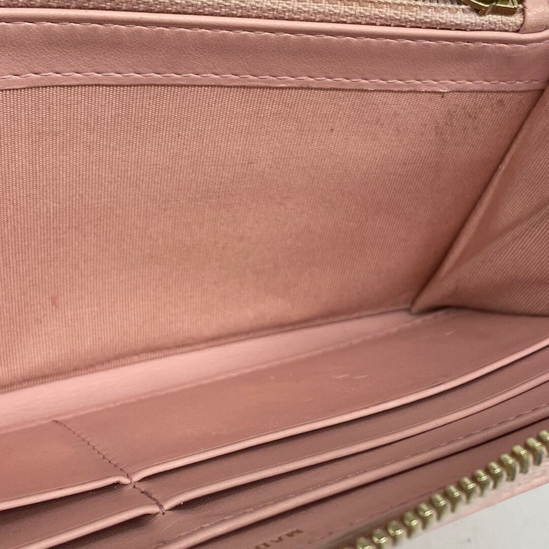 CHANEL - 【5db3223】シャネル 長財布 カメリア ラムスキン CHANEL - 【5db3223】シャネル 長財布 カメリア ラムスキン