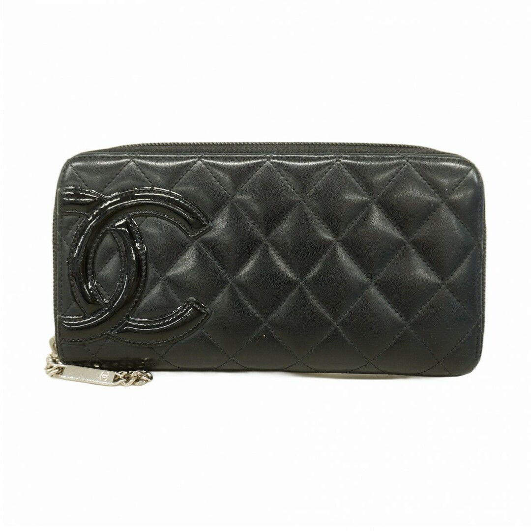 CHANEL - 【5db3301】シャネル 長財布 カンボン ラムスキン CHANEL - 【5db3301】シャネル 長財布 カンボン ラムスキン