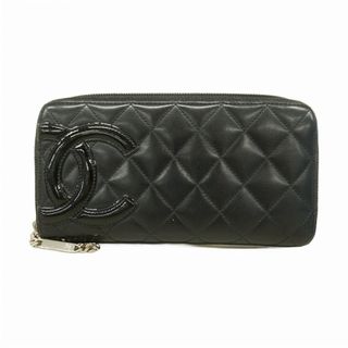 CHANEL - 【5db3301】シャネル 長財布 カンボン ラムスキン CHANEL - 【5db3301】シャネル 長財布 カンボン ラムスキン