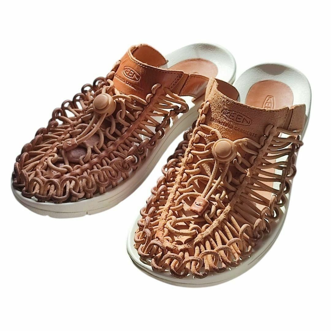 KEEN - 超美品 Keen x EG Uneek レザー サンダル 24.5cmの通販 KEEN - 超美品 Keen x EG Uneek レザー サンダル 24.5cmの通販