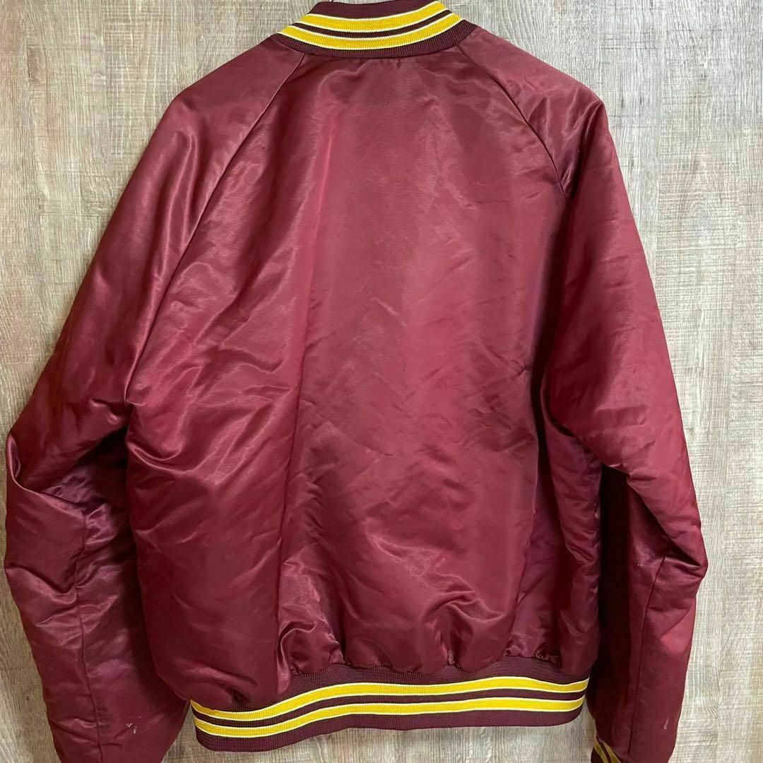 希少 CHALK LINE 80s REDSKIN スタジャン ワインレッド Lの通販 希少 CHALK LINE 80s REDSKIN スタジャン ワインレッド Lの通販