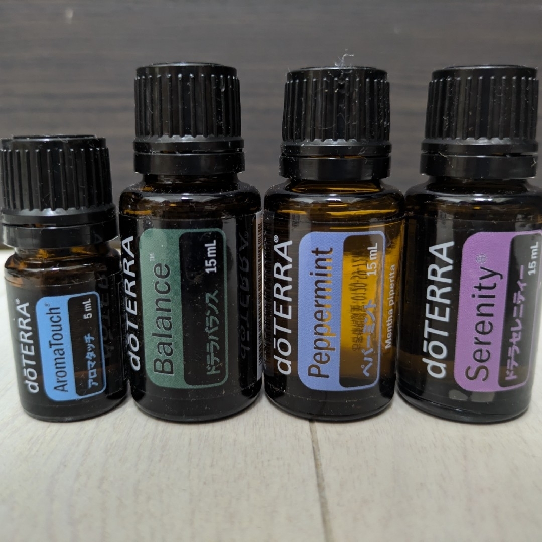 doTERRA - ドテラ doTERRA エッセンシャルオイル 4点の通販 by doTERRA - ドテラ doTERRA エッセンシャルオイル 4点の通販 by