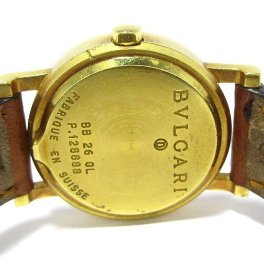BVLGARI - BVLGARI(ブルガリ) 腕時計 ブルガリブルガリ BB26GL BVLGARI - BVLGARI(ブルガリ) 腕時計 ブルガリブルガリ BB26GL