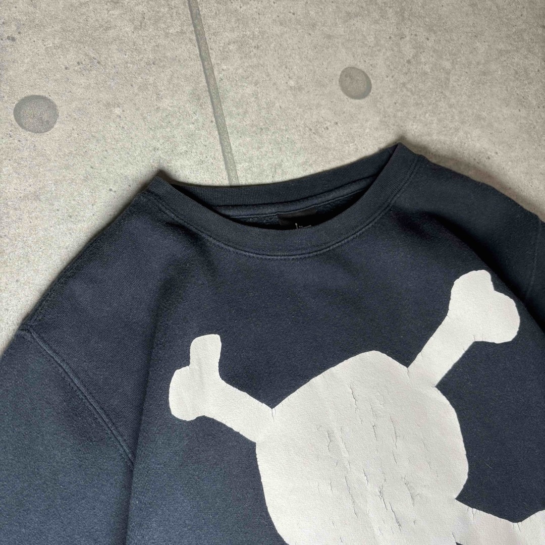 STUSSY - OLD STUSSY スウェット 骨 スカル ドクロ 全面プリント STUSSY - OLD STUSSY スウェット 骨 スカル ドクロ 全面プリント