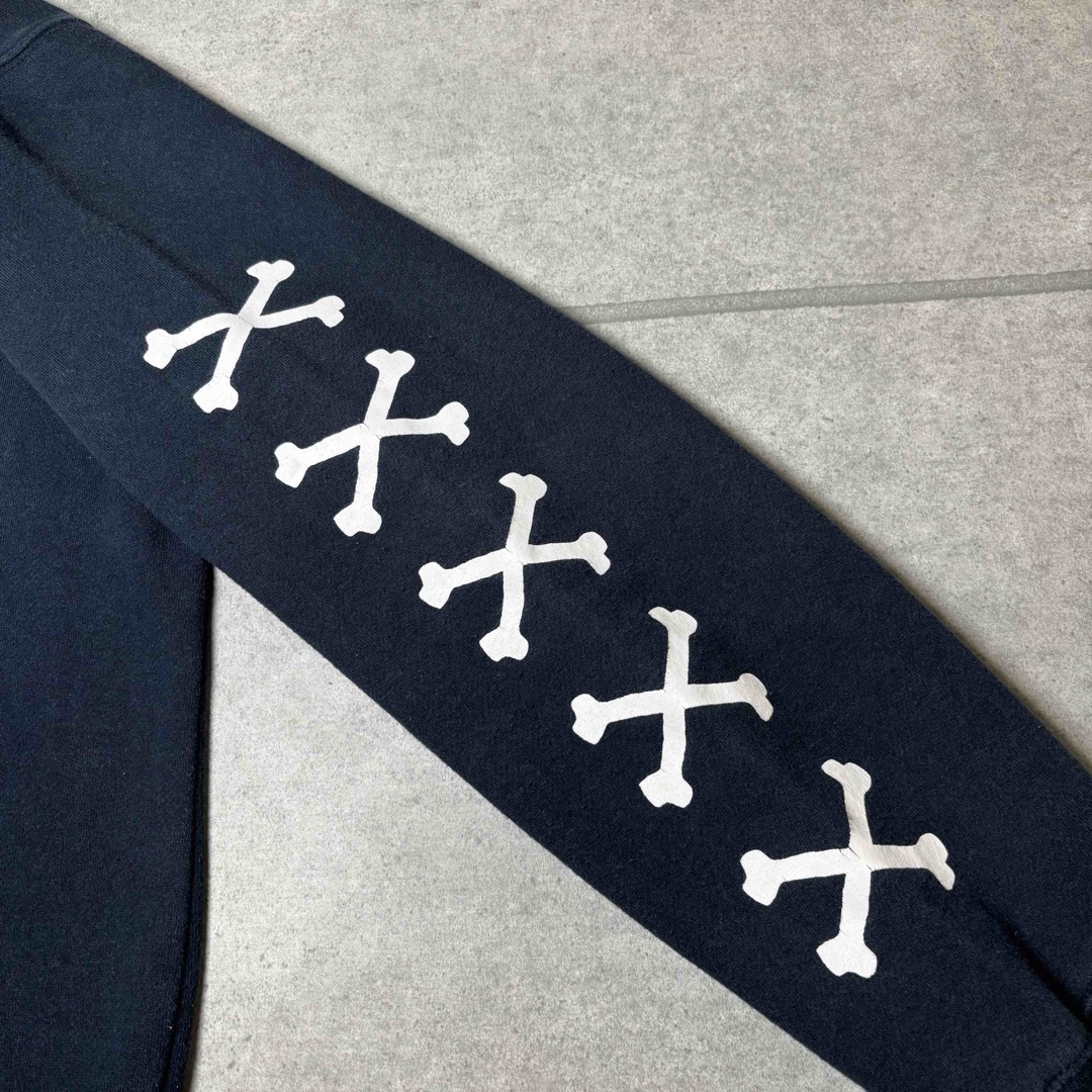 STUSSY - OLD STUSSY スウェット 骨 スカル ドクロ 全面プリント STUSSY - OLD STUSSY スウェット 骨 スカル ドクロ 全面プリント