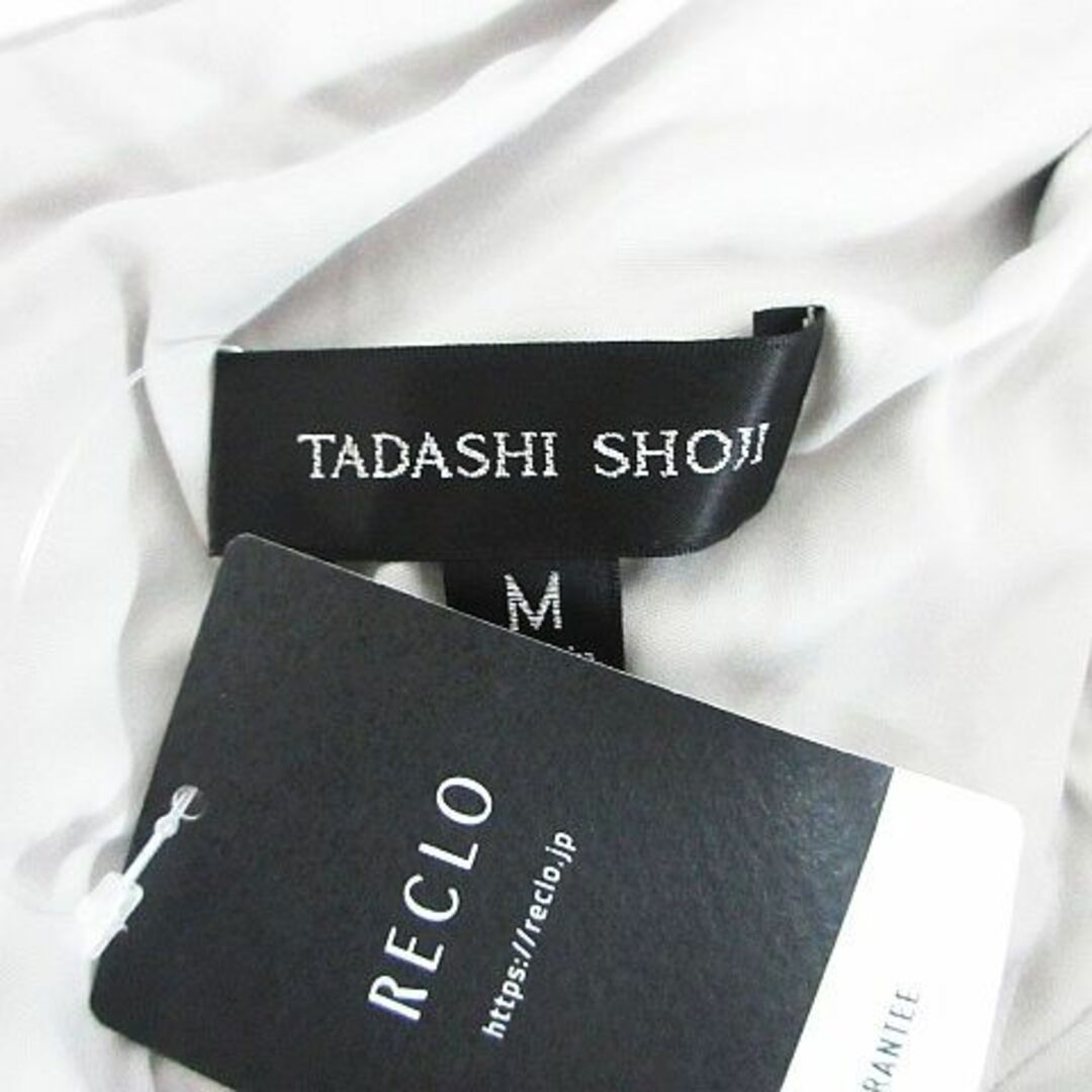 TADASHI SHOJI - タダシショージ ドレス 半袖 ロング丈 ドレープ TADASHI SHOJI - タダシショージ ドレス 半袖 ロング丈 ドレープ