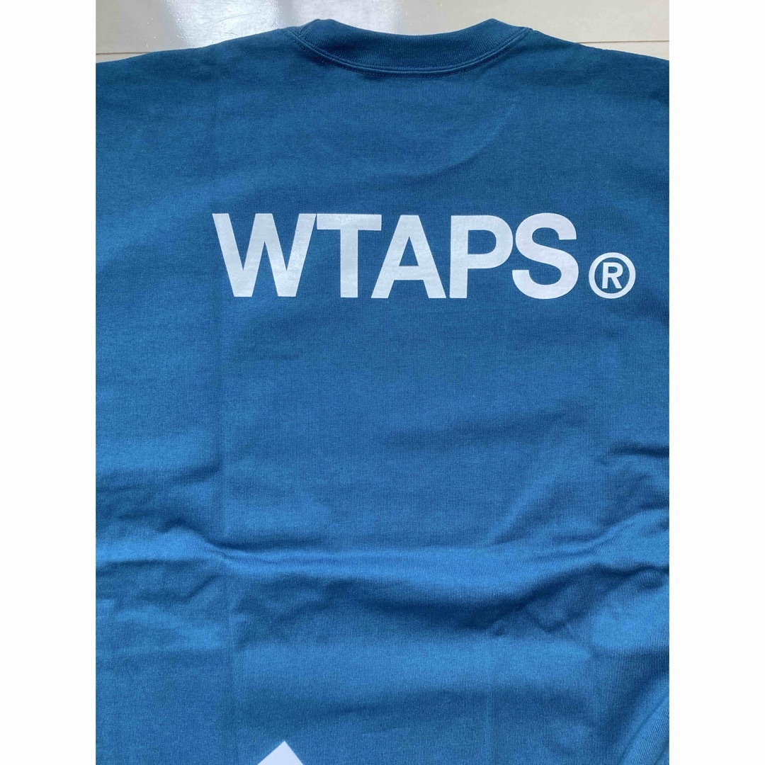 W)taps - WTAPS ダブルタップス IDENTITY LS ロンT ティール M W)taps - WTAPS ダブルタップス IDENTITY LS ロンT ティール M