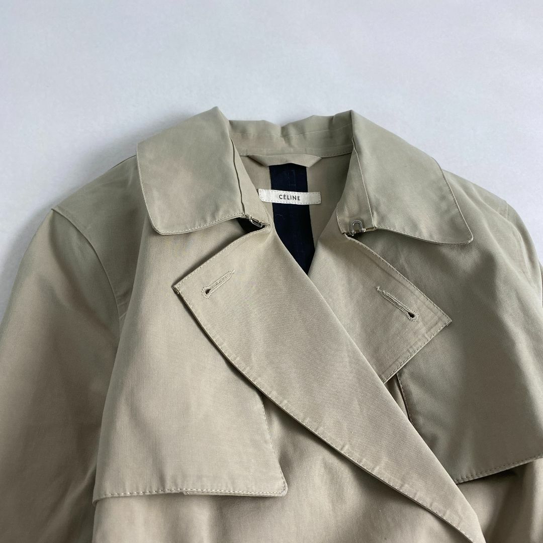 CELINE - セリーヌ トレンチコート 希少 フィービー期 ダブル CELINE - セリーヌ トレンチコート 希少 フィービー期 ダブル