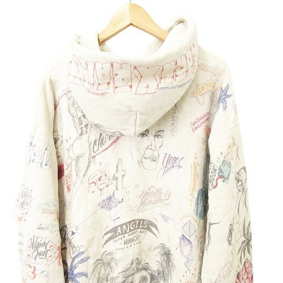 セントマイケル SAINTMICHAEL 24ss ボーンレイズドパーカー XLの セントマイケル SAINTMICHAEL 24ss ボーンレイズドパーカー XLの