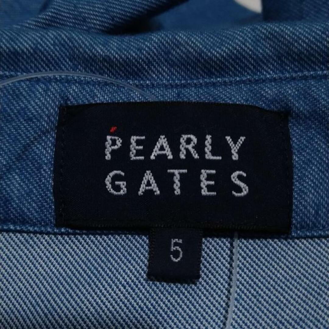 PEARLY GATES - PEARLY GATES(パーリーゲイツ) 半袖シャツ PEARLY GATES - PEARLY GATES(パーリーゲイツ) 半袖シャツ