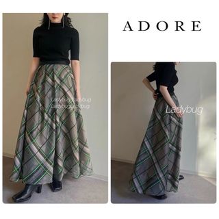 ADORE - アドーア プレゼントタイプライタースカート ロング ADORE - アドーア プレゼントタイプライタースカート ロング