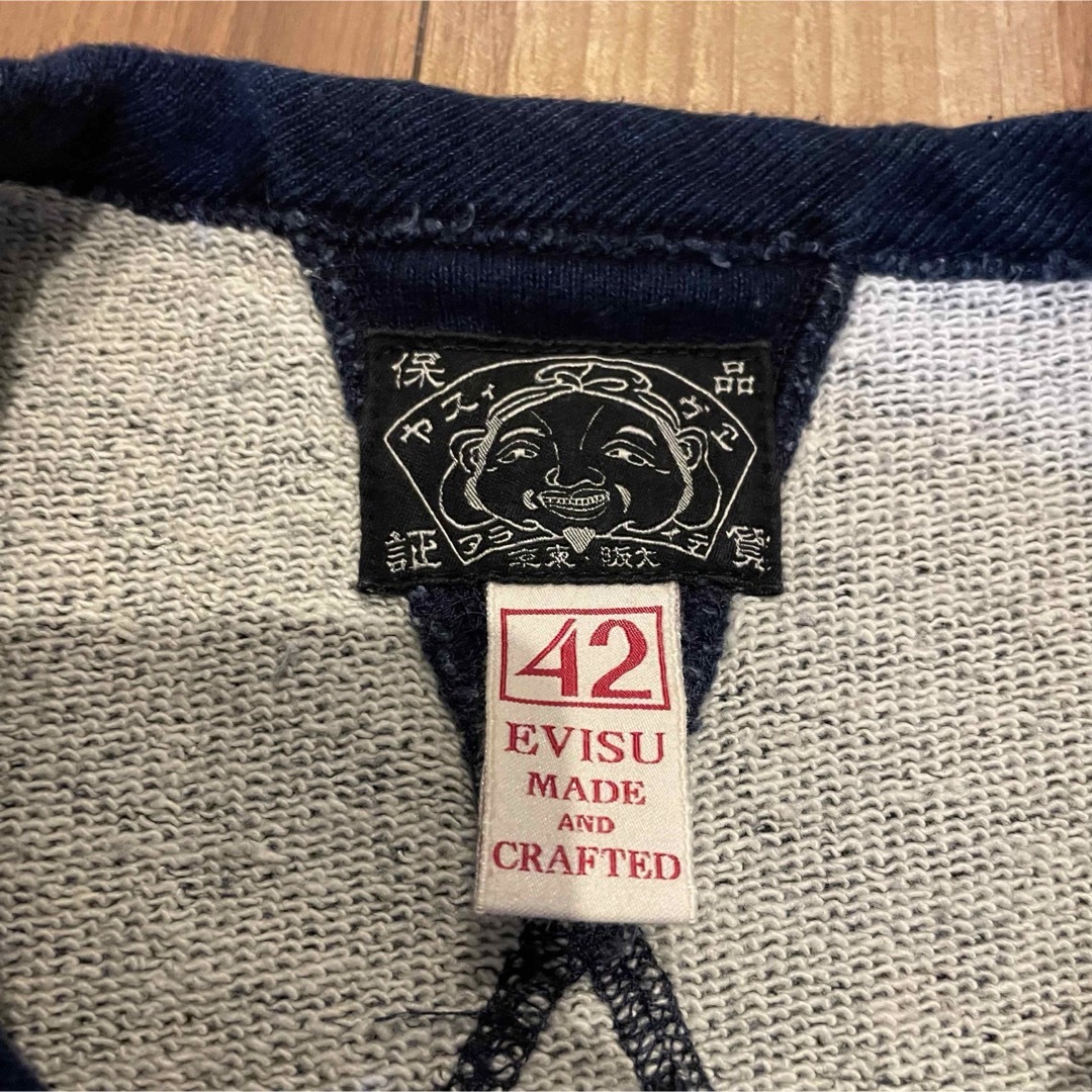 EVISU - サイズ42 トレーナー スウェット 1170 エヴィス エビス EVISU - サイズ42 トレーナー スウェット 1170 エヴィス エビス