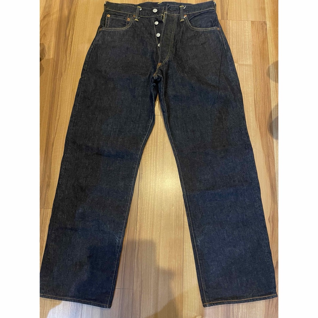 EVISU - サイズ32 ピンクカモメ 濃紺 虎耳 2001 エヴィス エビス EVISU - サイズ32 ピンクカモメ 濃紺 虎耳 2001 エヴィス エビス