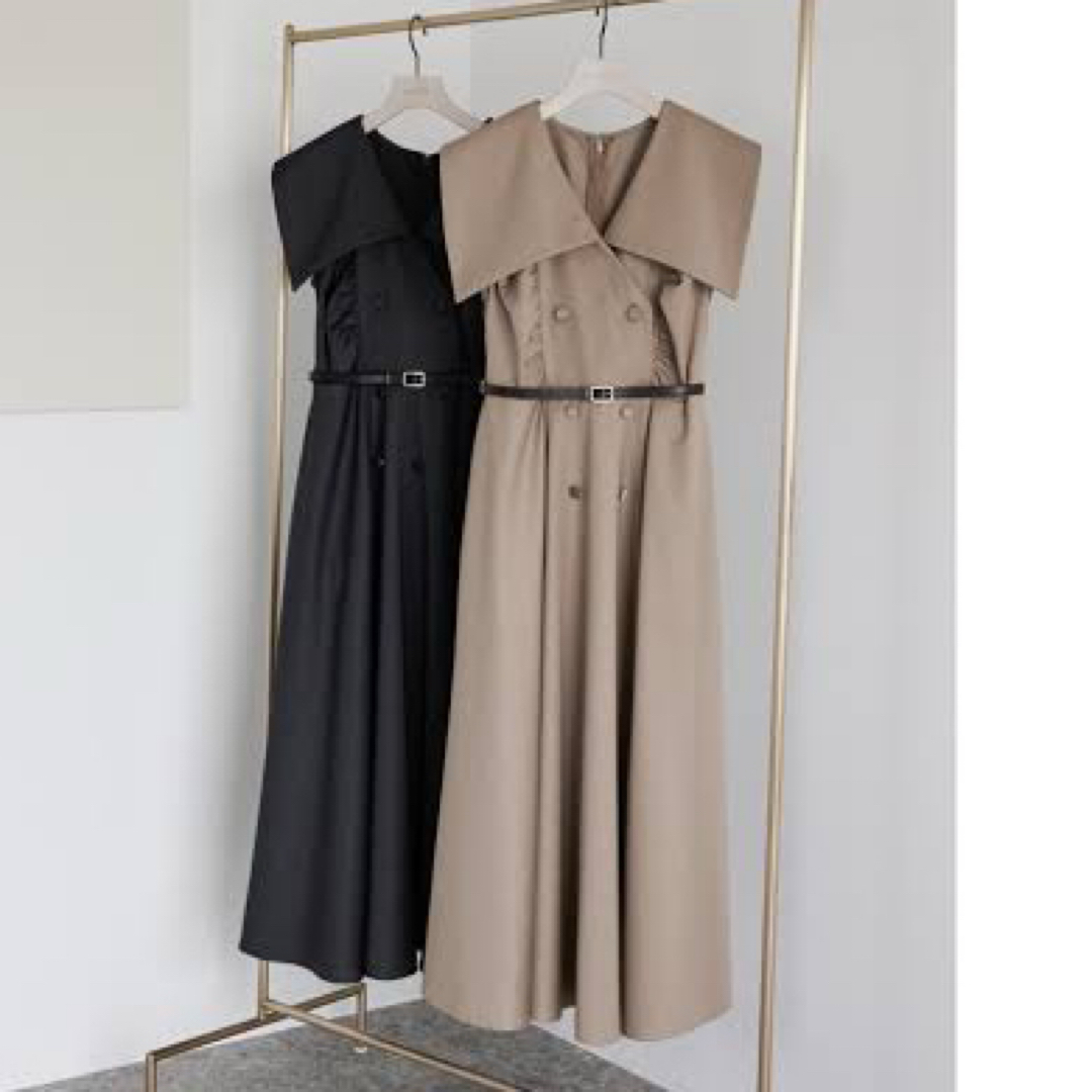Her lip to - Vincennes Belted Big Collar Dressの通販 by Her lip to - Vincennes Belted Big Collar Dressの通販 by