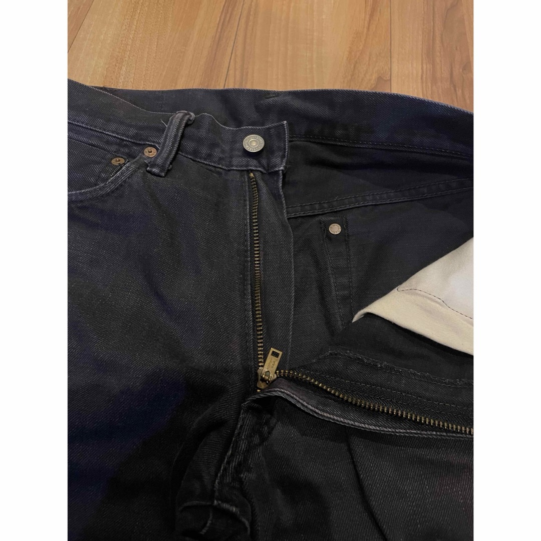 EVISU - サイズ30 赤カモメ ブラックデニム 2005 赤耳 エヴィス EVISU - サイズ30 赤カモメ ブラックデニム 2005 赤耳 エヴィス