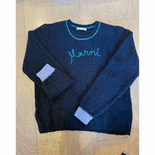 MARNI - MARNI マルニ ニット・セーター 38(S位) 白x黒(ドット MARNI - MARNI マルニ ニット・セーター 38(S位) 白x黒(ドット