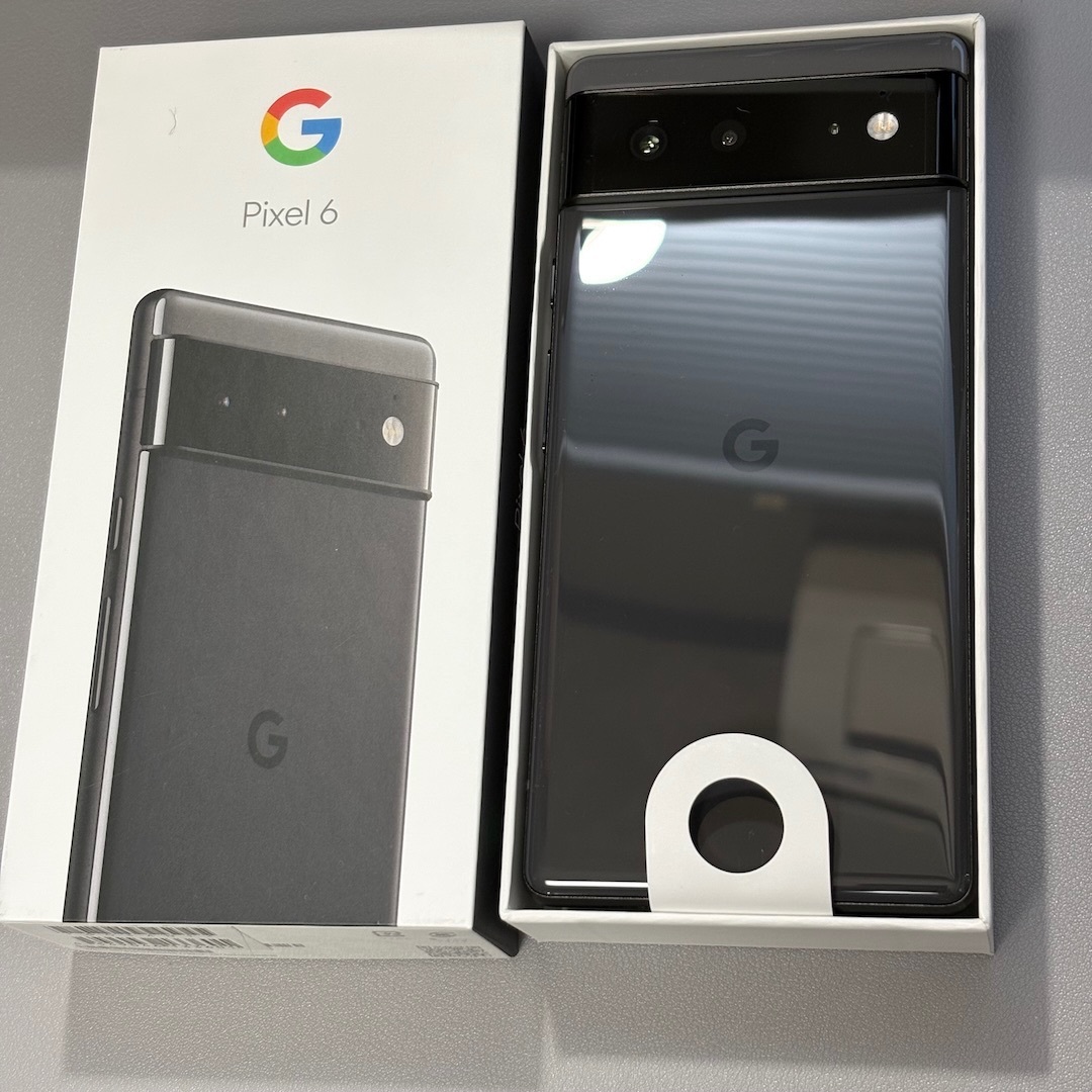 Google - Google Pixel 6 128GB ストーミーブラック 未使用品の