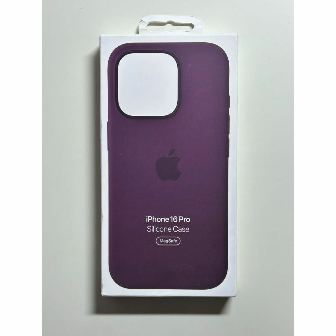 Apple - 【新品】純正 iPhone 16 Pro シリコンケース・プラム② Apple - 【新品】純正 iPhone 16 Pro シリコンケース・プラム②