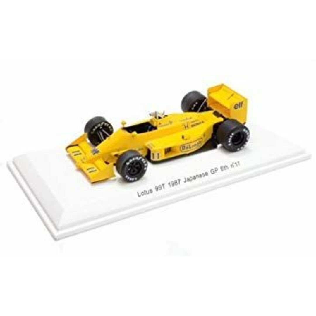 Reve 1/43 Lotus 99T 1987 Japanese GP 6th No11 S.Nakajima 完成品 tf8su2k インテリア/住まい/日用品の文房具(その他)の商品写真