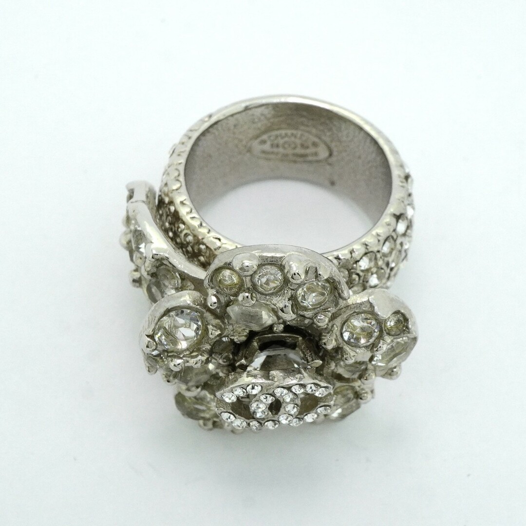 CHANEL - 【5jdb0293】シャネル リング ココマーク カメリア CHANEL - 【5jdb0293】シャネル リング ココマーク カメリア