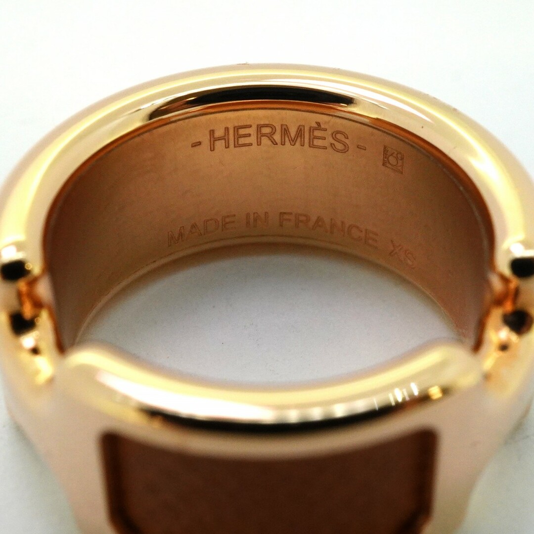 HERMES - 【5jdb0295】エルメス リング オランプPM GPメッキ HERMES - 【5jdb0295】エルメス リング オランプPM GPメッキ