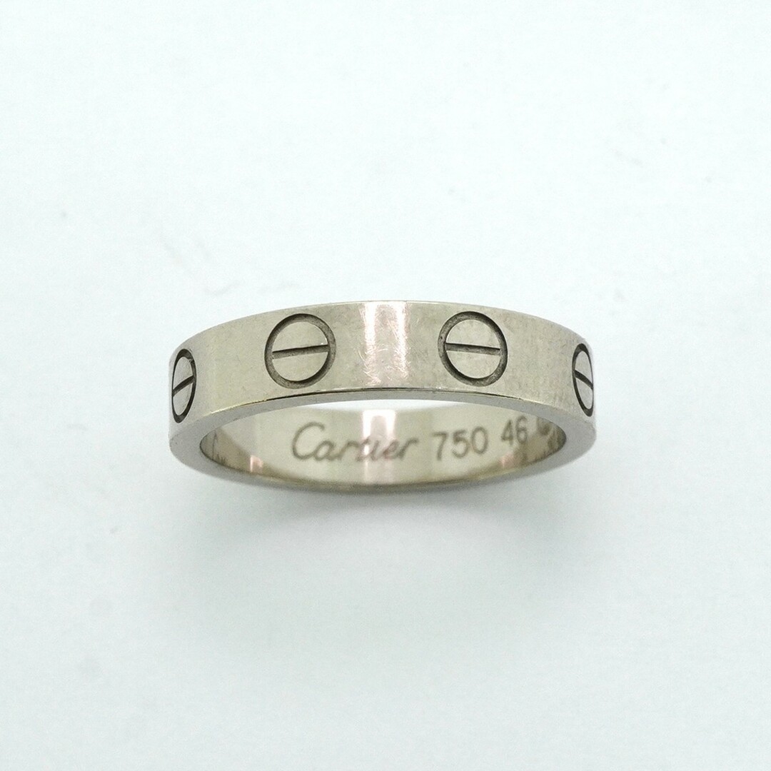 Cartier - 【5jdb0297】カルティエ リング ミニラブ K18WG Cartier - 【5jdb0297】カルティエ リング ミニラブ K18WG