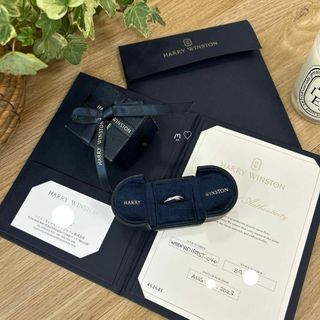 HARRY WINSTON - ハリーウィンストン リングケース 指輪ケースの HARRY WINSTON - ハリーウィンストン リングケース 指輪ケースの